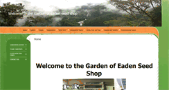 Desktop Screenshot of gardenofeaden.com
